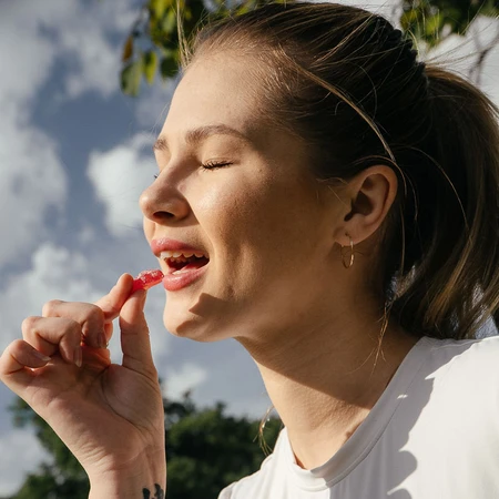 Gumídci na spánek s melatoninem