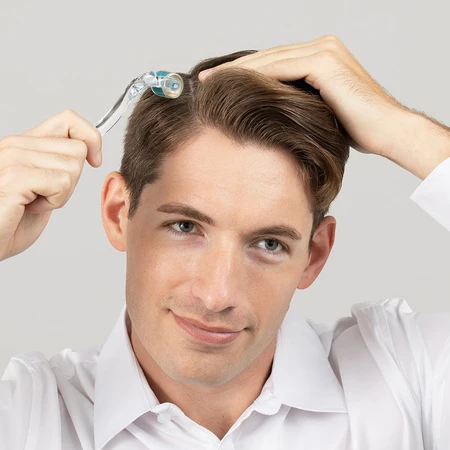 Hair & Scalp Roller pro růst vlasů s titanovými jehličkami 0,25 mm