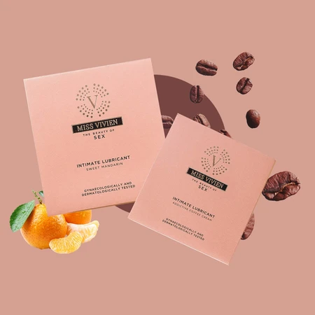 Balíček 3 jednorázových lubrikačních gelů Mandarin