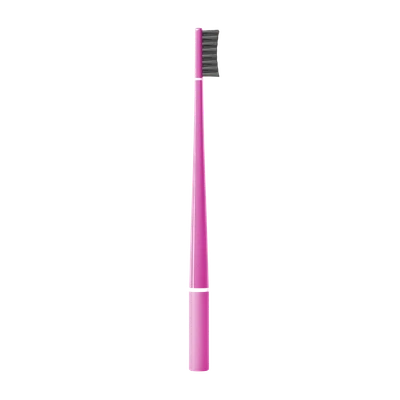 Jemný zubní kartáček Whitening Very Magenta s aktivním uhlím