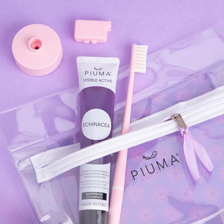 Gift Set Echinacea Baby Pink dárkový set péče o zuby