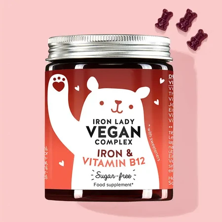 Iron Lady Vegan Complex vitaminy se železem