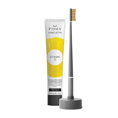 Gift Set Vit C Asphalt Grey dárkový set péče o zuby
