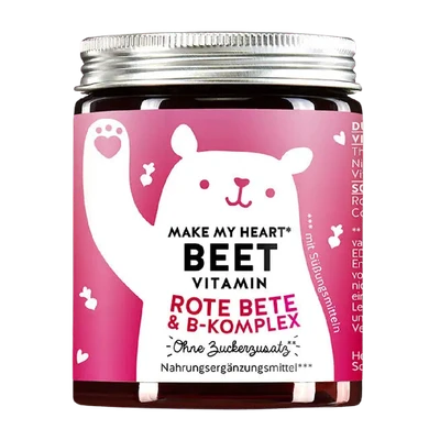 Make my Heart Beet vitaminy s červenou řepou pro podporu srdce