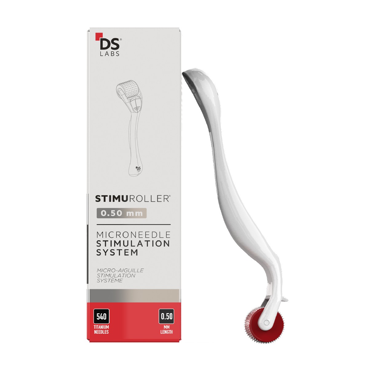 Levně DS Laboratories StimuROLLER pro růst vlasů a vousů (0,5 mm)