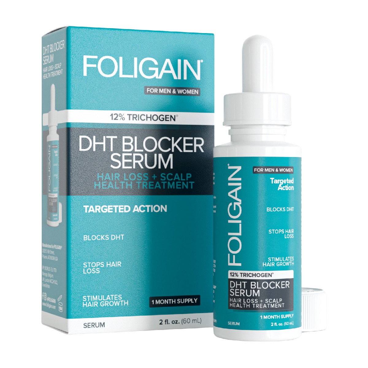 Levně Foligain Hair Regrowth DHT 12% Trichogen sérum proti vypadávání vlasů