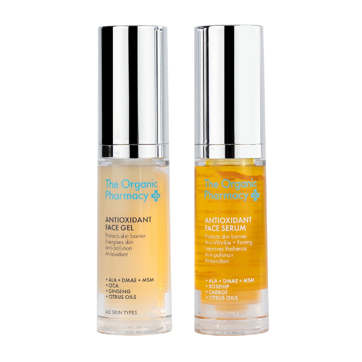 The Organic Pharmacy Antioxidant Duo miniaturní set