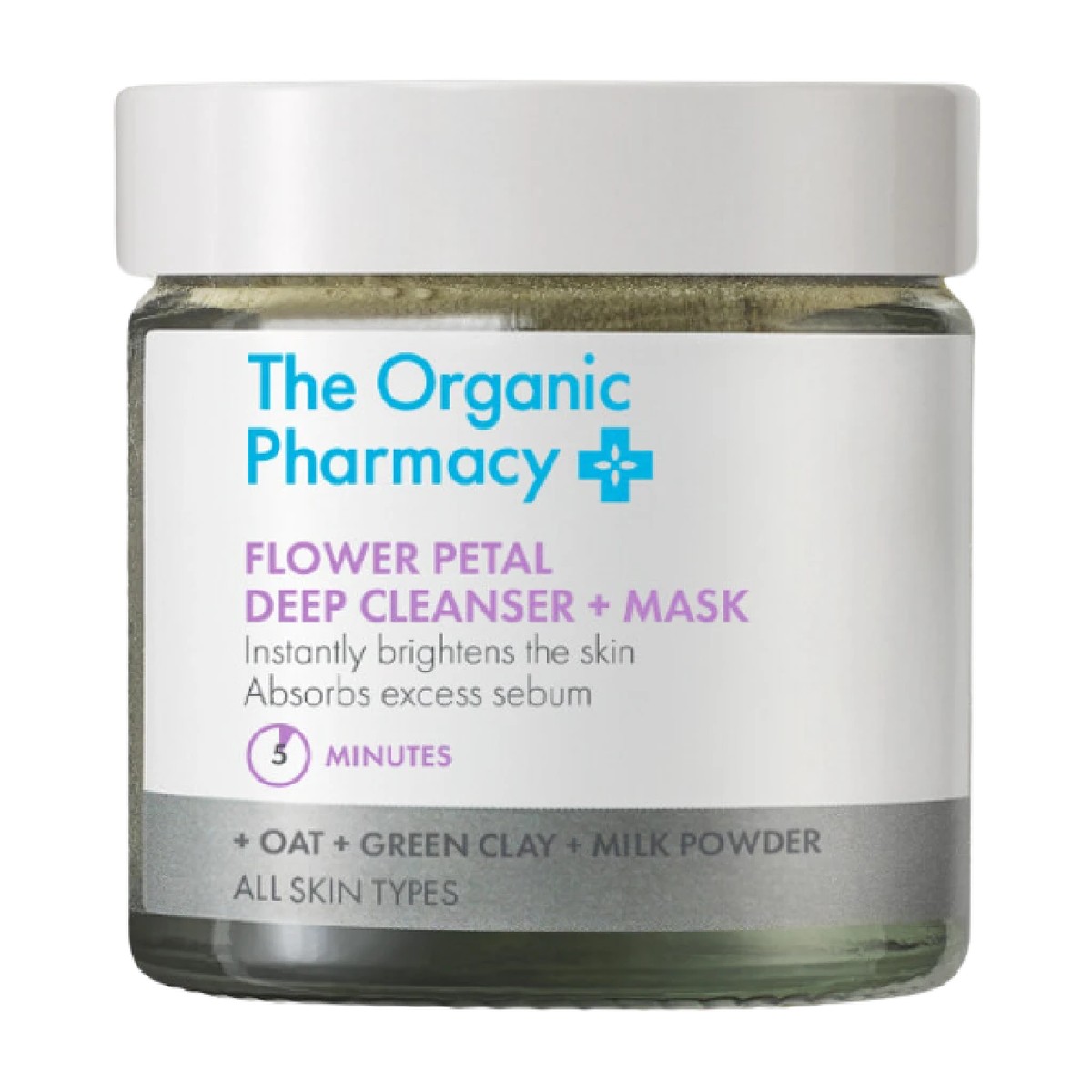 Levně The Organic Pharmacy Flower Petal hloubkově čistící maska