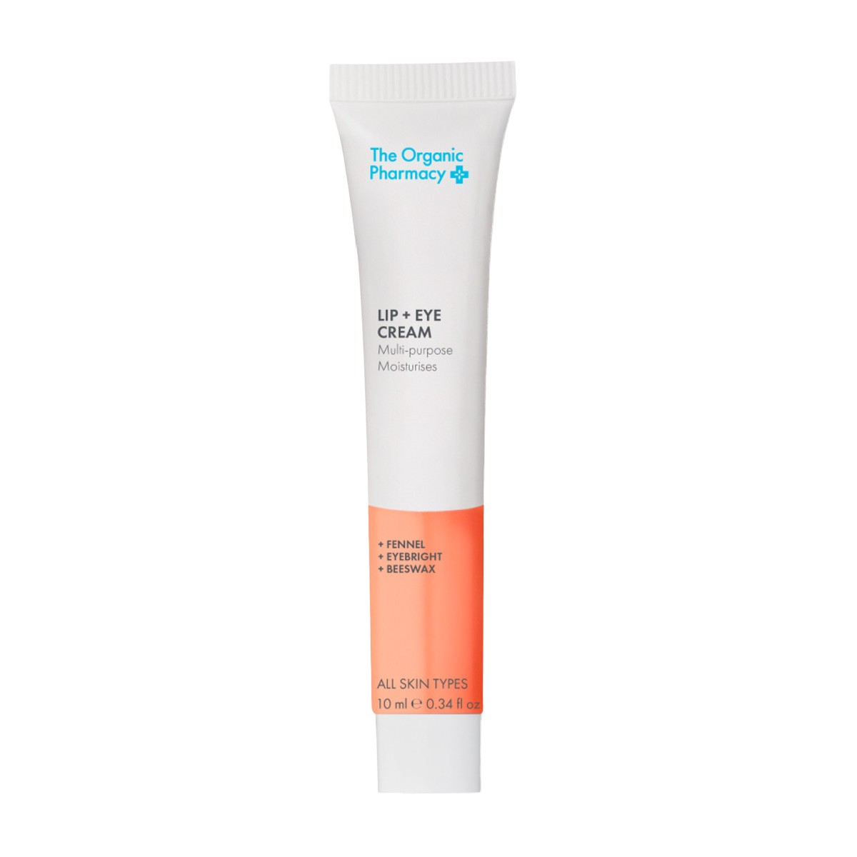 Levně The Organic Pharmacy Lip + Eye Cream multifunkční krém na oči a rty