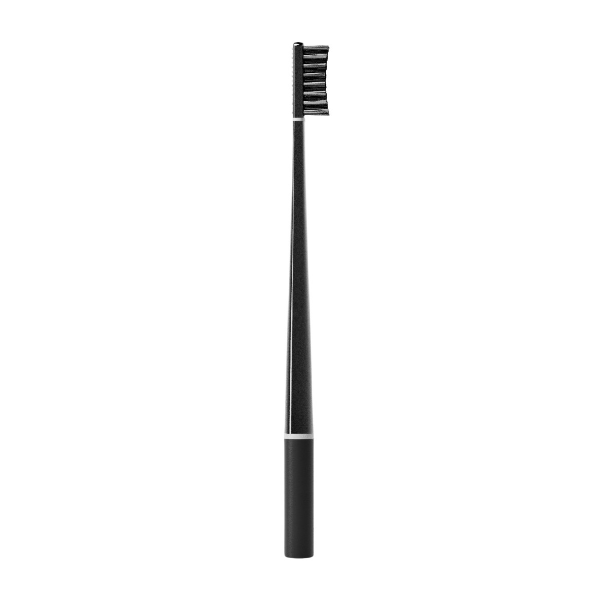 Levně Piuma Perfect Black zubní kartáček s aktivním uhlím pro přirozeně bílé zuby