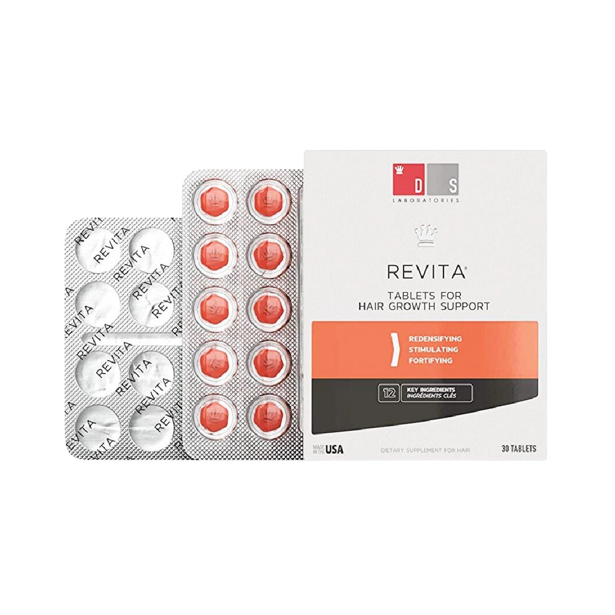 DS Laboratories Vitamíny na vlasy REVITA (30 ks)